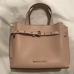 Michael Kors Pink Leather Tote Bag